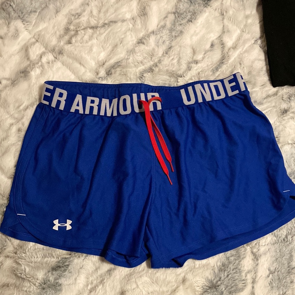 Medium blue shorts (no underwear lining)